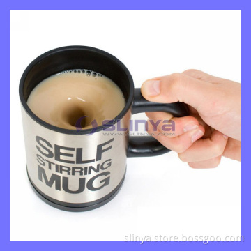 Lazy Coffee Drink Cup Self Stirring Mug Auto Stir Mixing (TV-125)